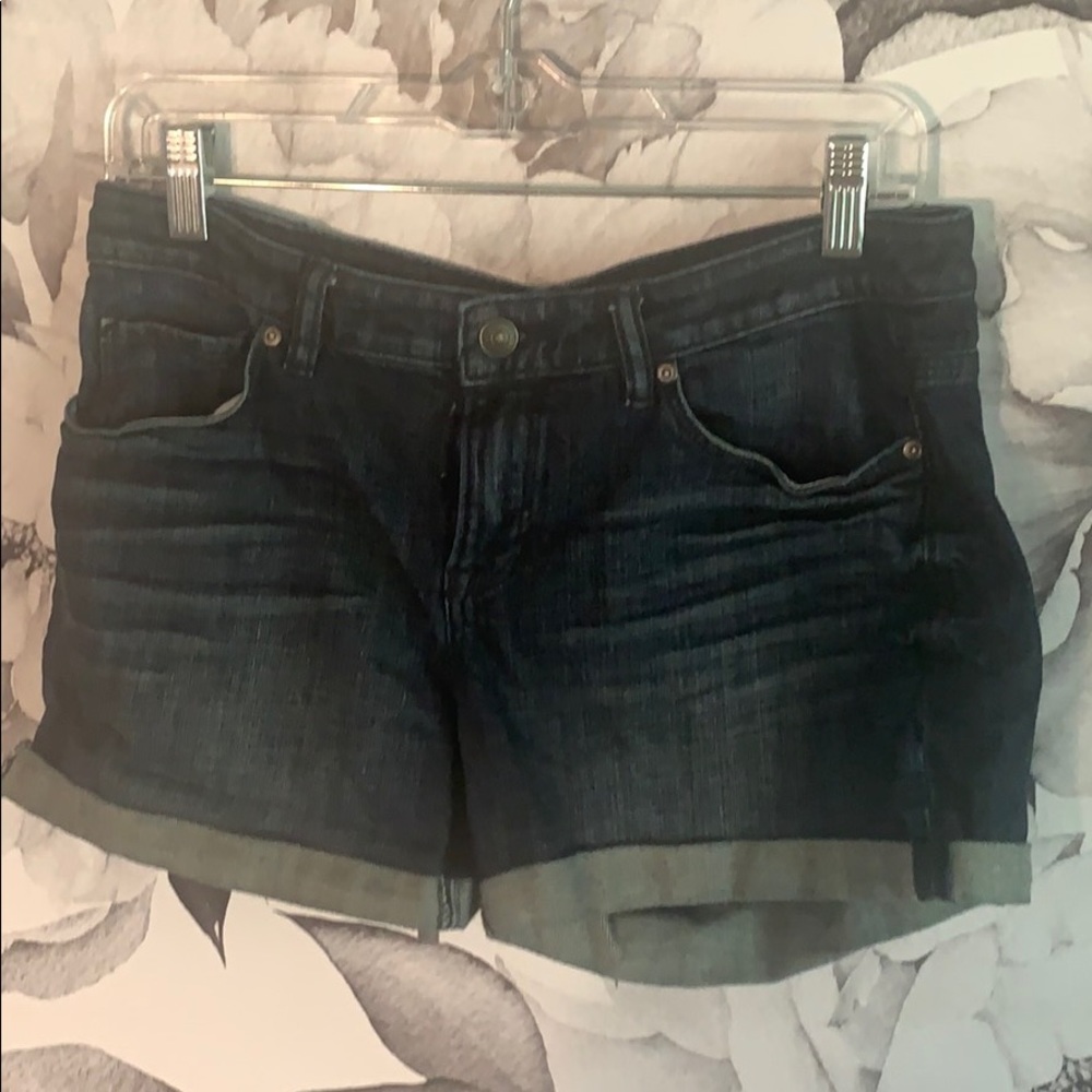 H&M rolled up jean shorts